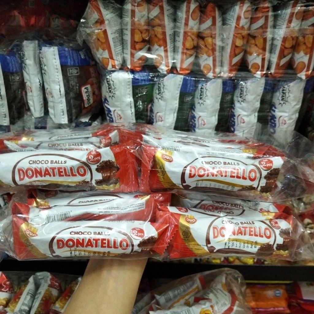 

Donatello choco balls renceng isi 20