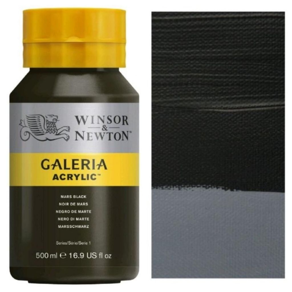 

GALERIA ACRYLIC PAINT 500 ML MARS BLACK WINSOR & NEWTON