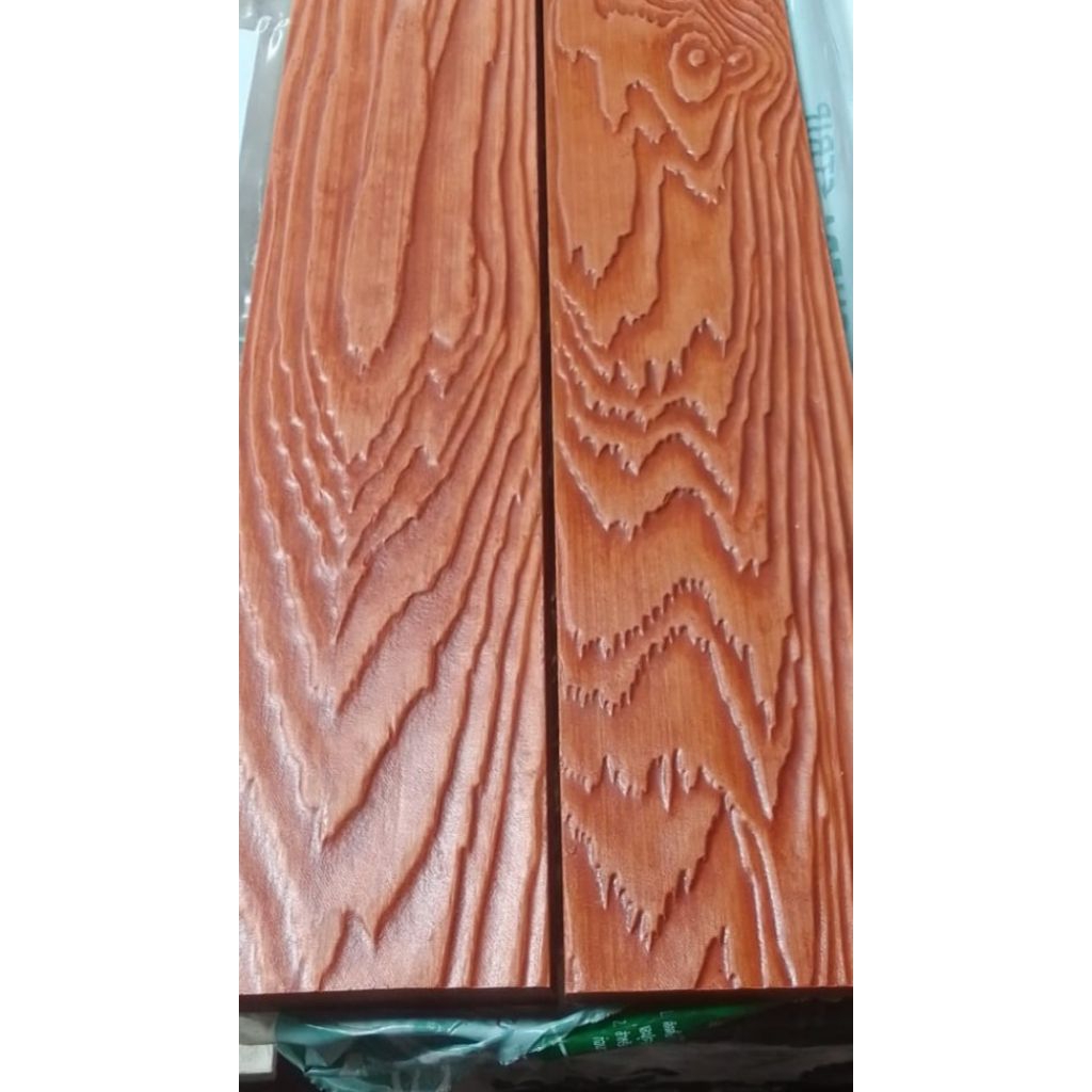 lisplang grc motif kayu bertekstur lebar 10 cm