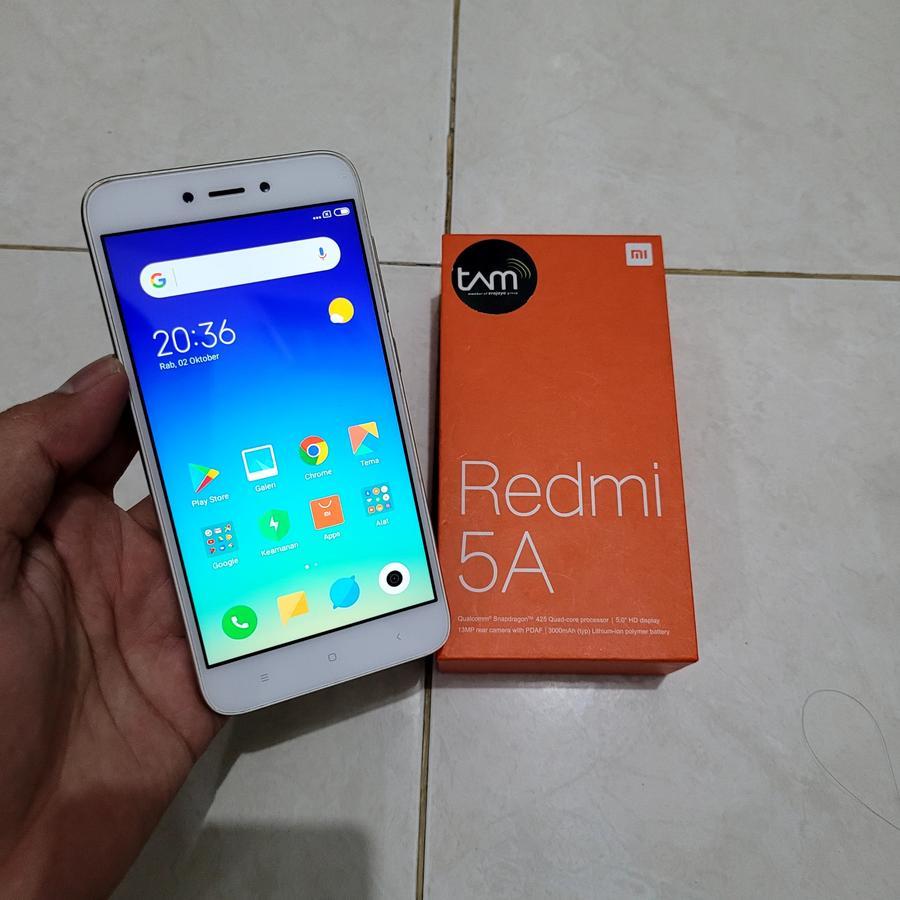 xiaomi redmi 5a ram 2/16 resmi bekas TAM