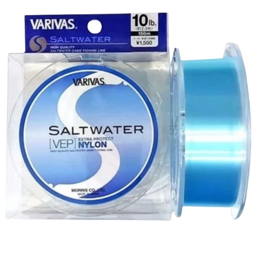 senar pancing varivas saltwater 150m blue