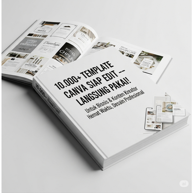 Unlimited 10,000+ Canva Template Bundle PLR - Paket Template 10.000+ Canva Terbaik premiumtanparibet