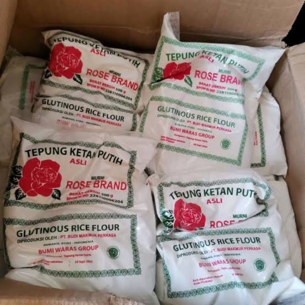 

tepung ketan rose brand 500gr