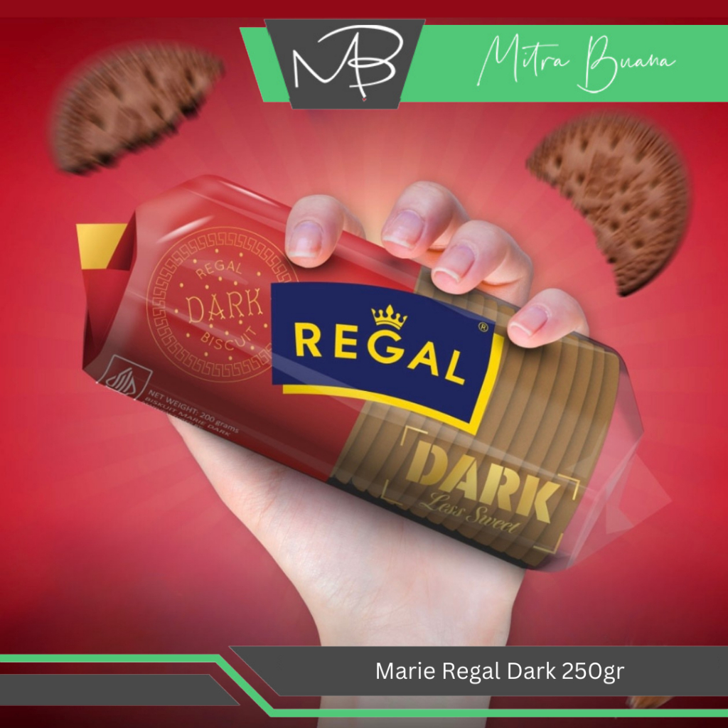 

Marie Dark 250gr - Biskuit Marie Tutung Lebih Rendah Gula Enak Murah Sehat