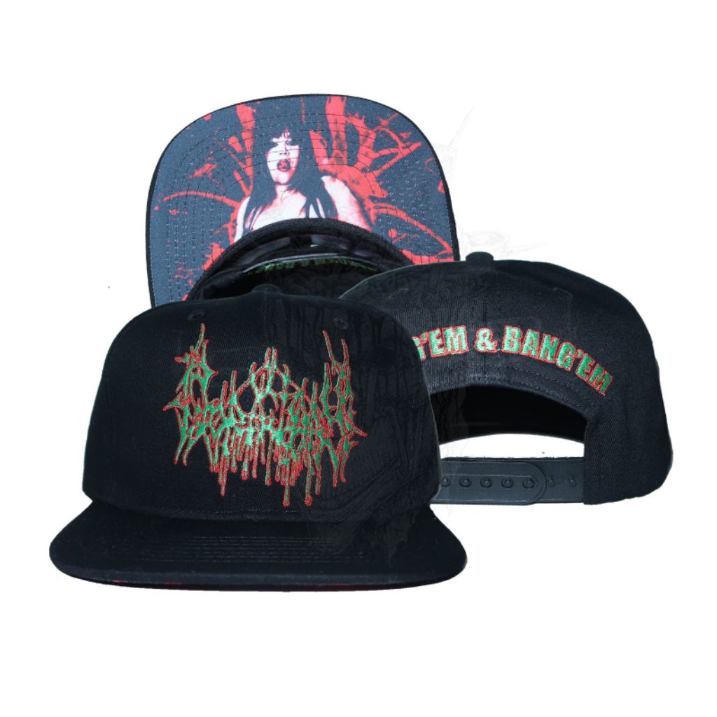 GORATORY - YOUR MUTHA'S - SNAPNACK / TOPI DISTRO / CAP /  TOPI BAND METAL ORIGINAL