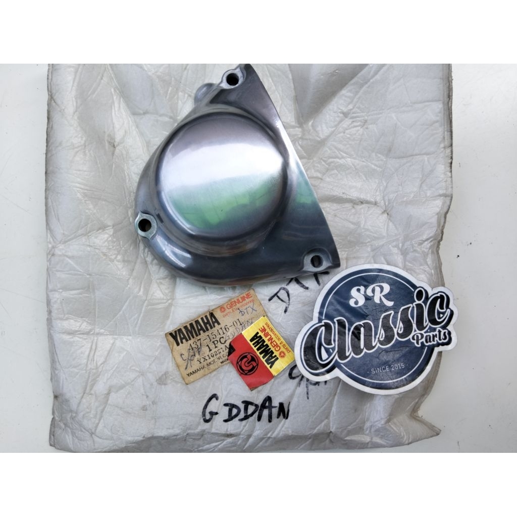 tutup cover penutup pompa oli Yamaha dt100 dt 100 dt 175 dt175 437-15416-01 nos original