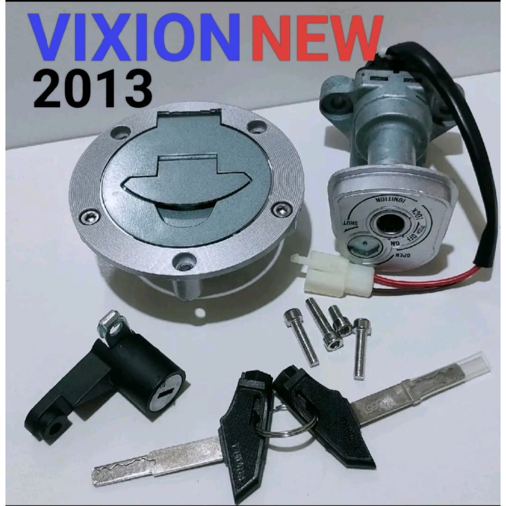 KUNCI KONTAK / KUNCI MOTOR SET ASSY VIXION NEW 2013
