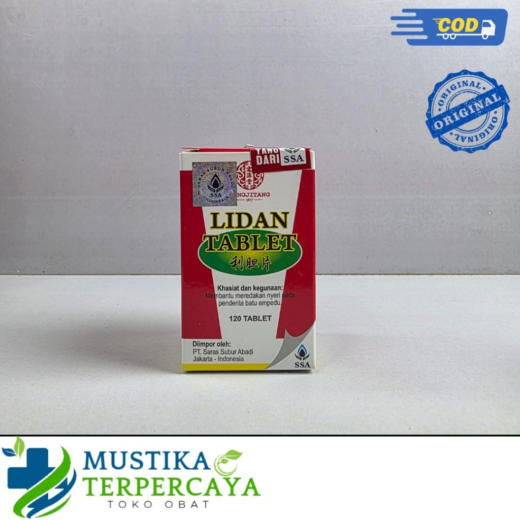 Lidan Tablet - Obat untuk batu empedu