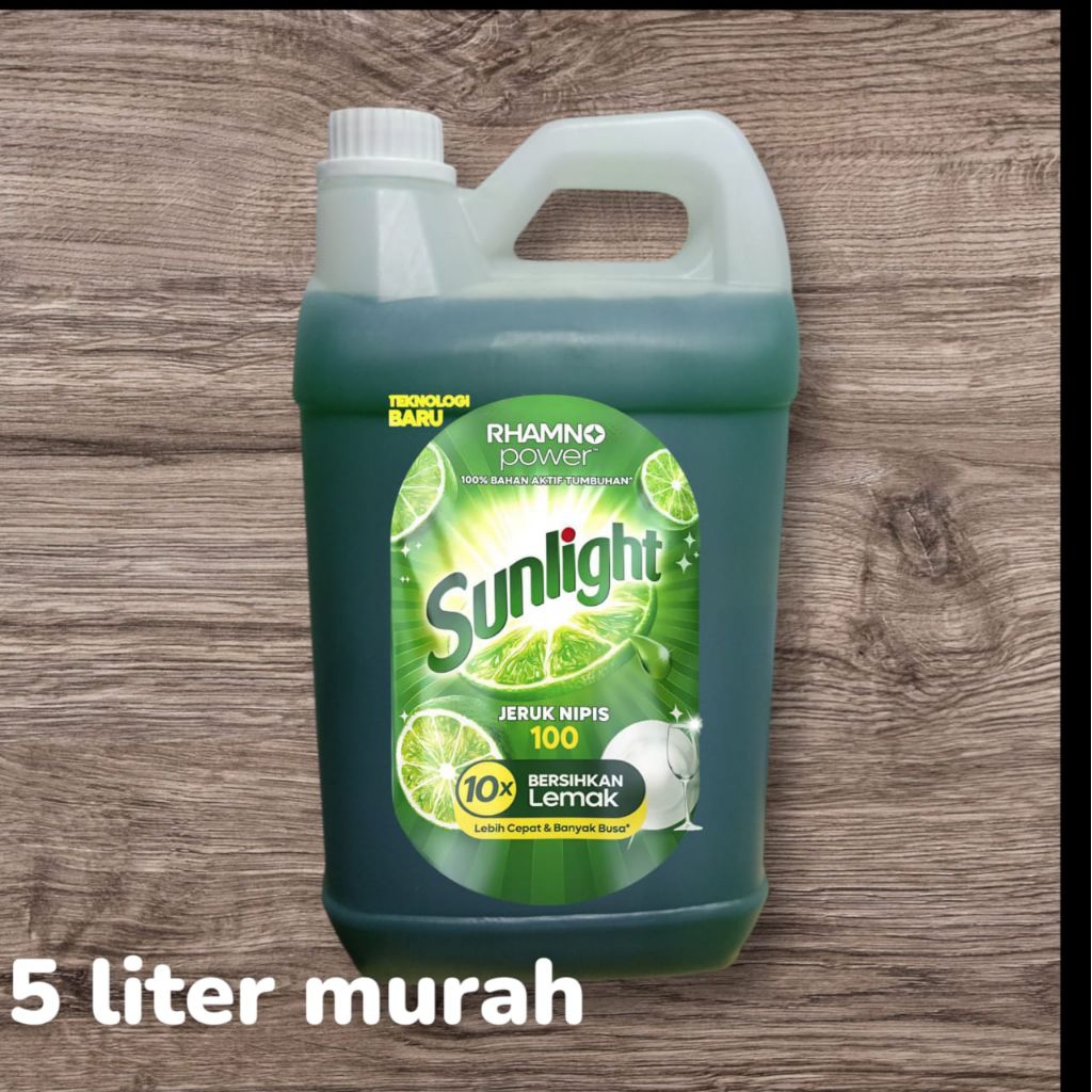 Sabun cuci piring sunlight 1liter/5liter