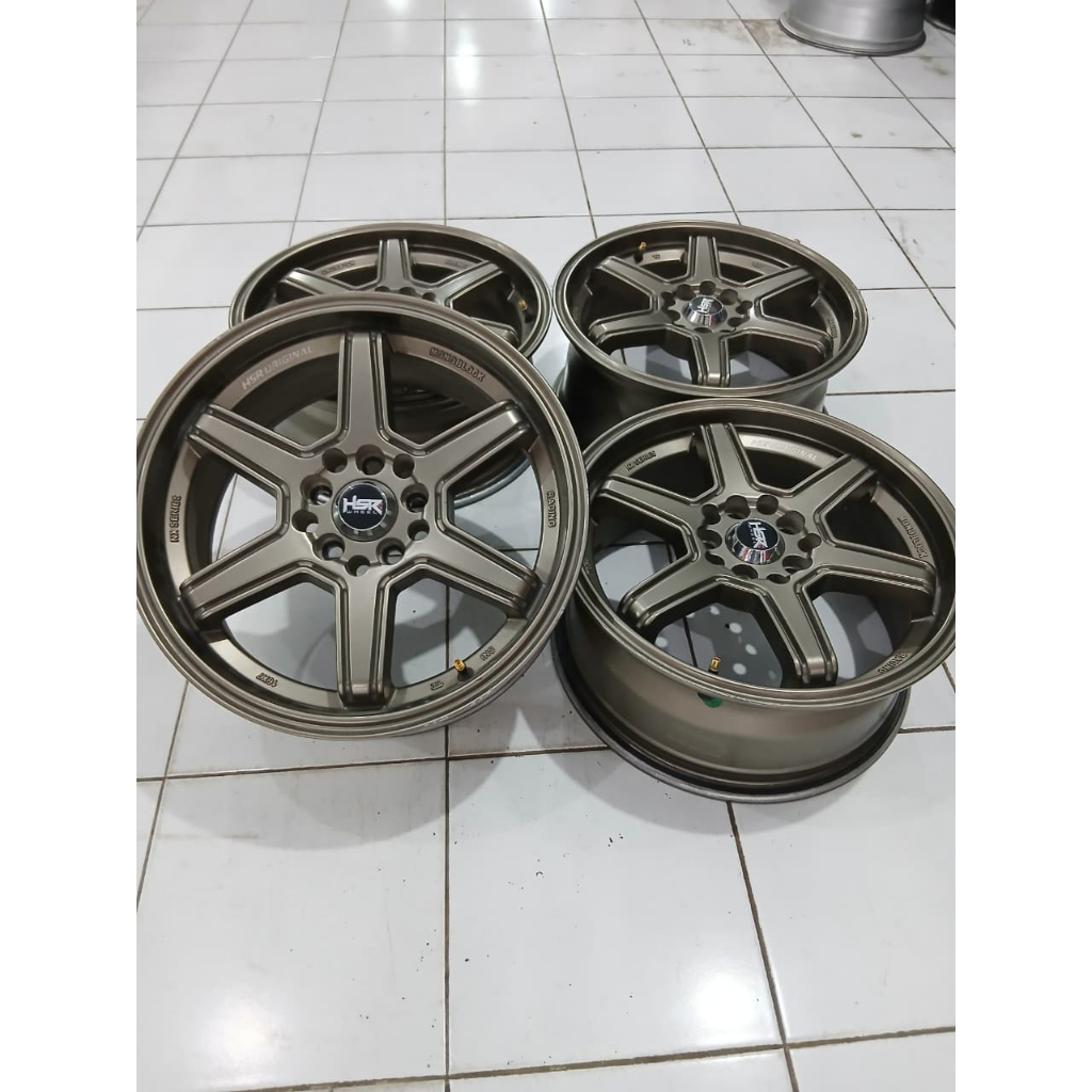 Velg second hsr minas ring 16 cocok buat type mobil terios,rush,brv,avanza,grandmax dll.