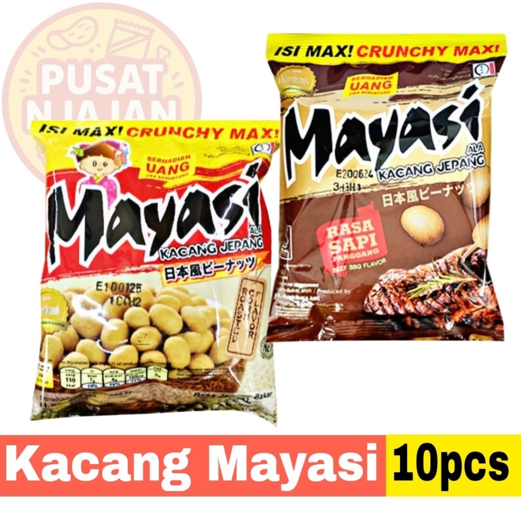 

Mayasi Kacang Jepang Renceng isi 10pcs @23gram