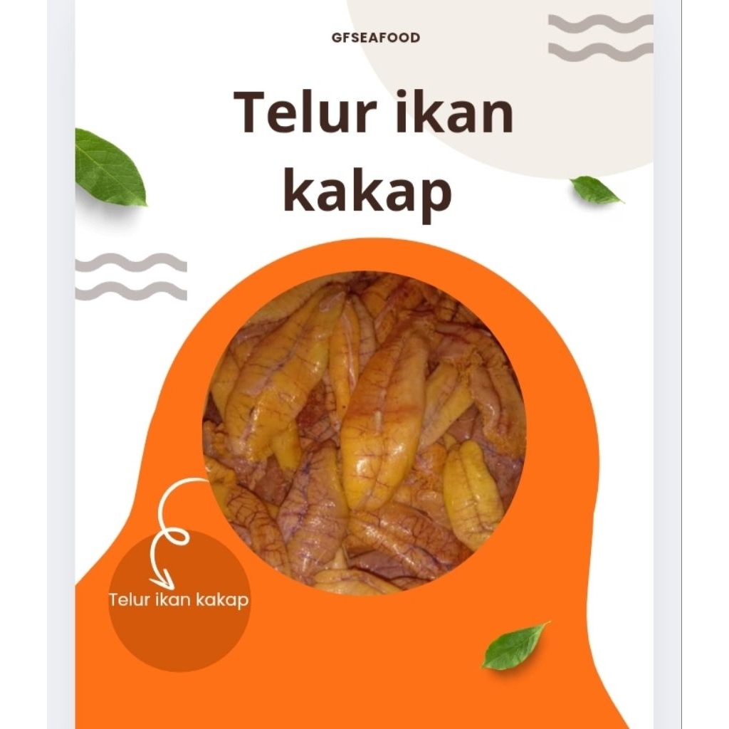 

Telor Ikan Kakap 500g
