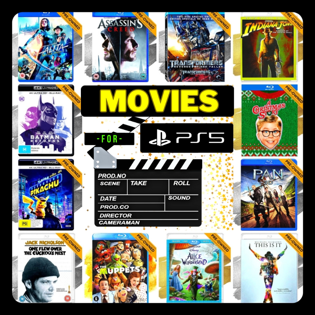 ⭐ BLU-R4Y MOVlES ⭐ ( u s e d ) | kaset bd dvd cd game ps4 ps5 ps 4 5 the last ghost god of us tsushi