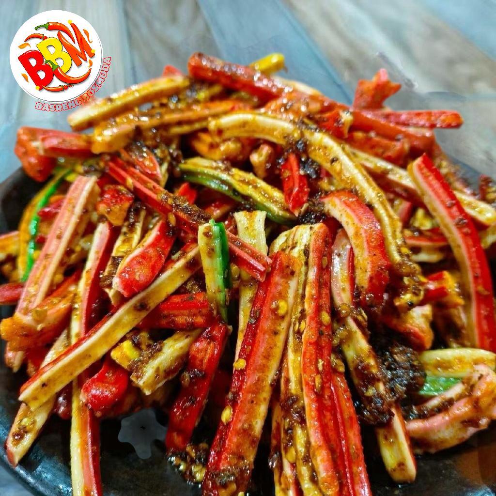 

SEBLAK KERUPUK JAAT / KERUPUK BETON BANTAT PEDAS DAUN JERUK 500 GRAM BUMBU MELIMPAH