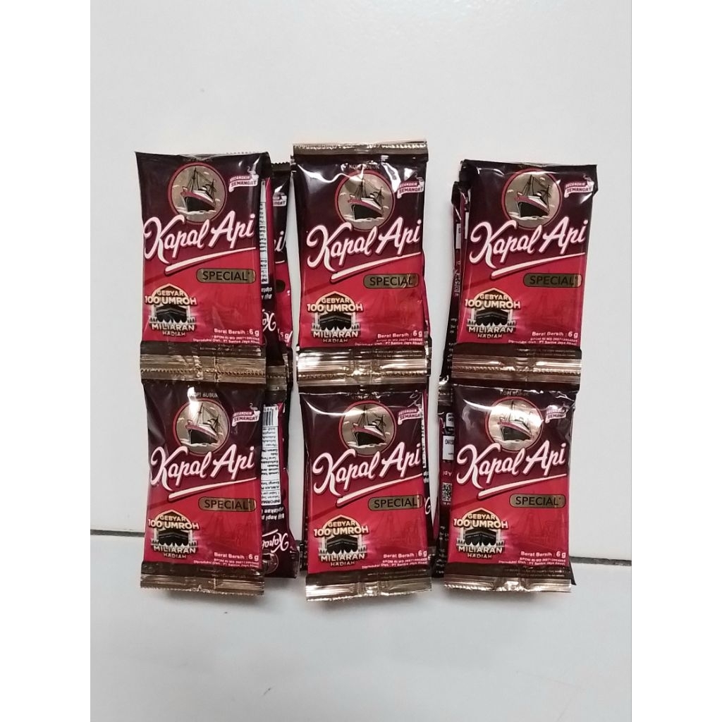 

Kapal Api Special 6gr Promo 10+1 (3 Renteng)