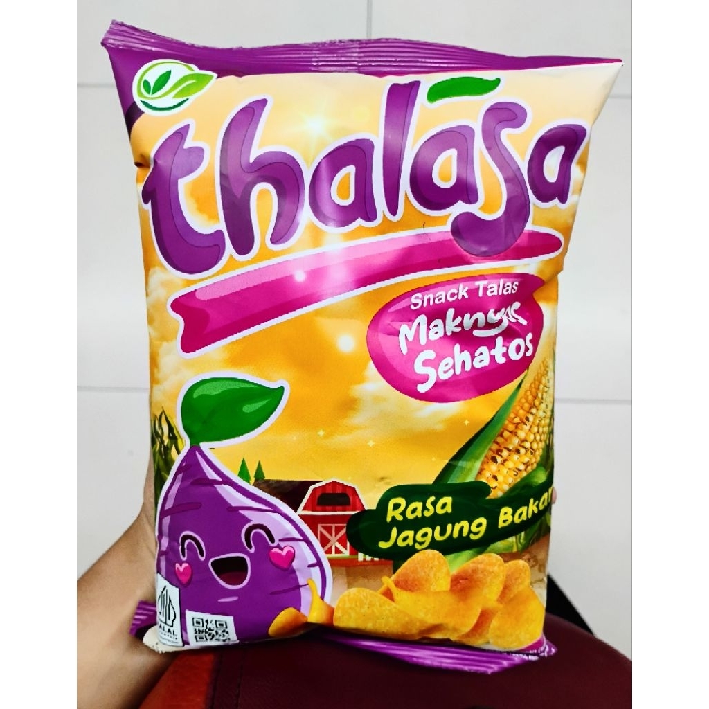 

Thalasa Keripik Talas Rasa Jagung Bakar/Pedas Sedap