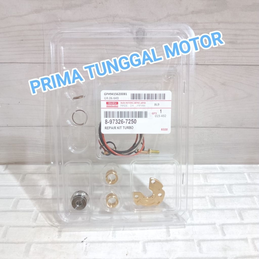REPAIR KIT TURBO ISUZU NKR71 REPAR KIT TURBO NKR71 RIPAR KIT TURBO NKR71 8 97326 7250