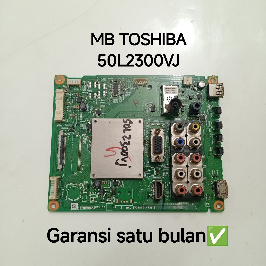 MB TV TOSHIBA 50L2300VJ MAINBOARD-MOTHERBOARD-MOBO-MODUL MESIN TV TOSHIBA 50L2300VJ
