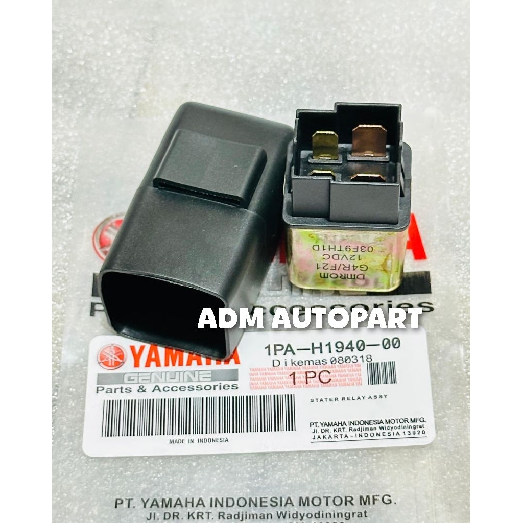 Bendik Relay Starter 1PA-H1950 Vixion old Vixion New NVA Mx king 150, OMRON