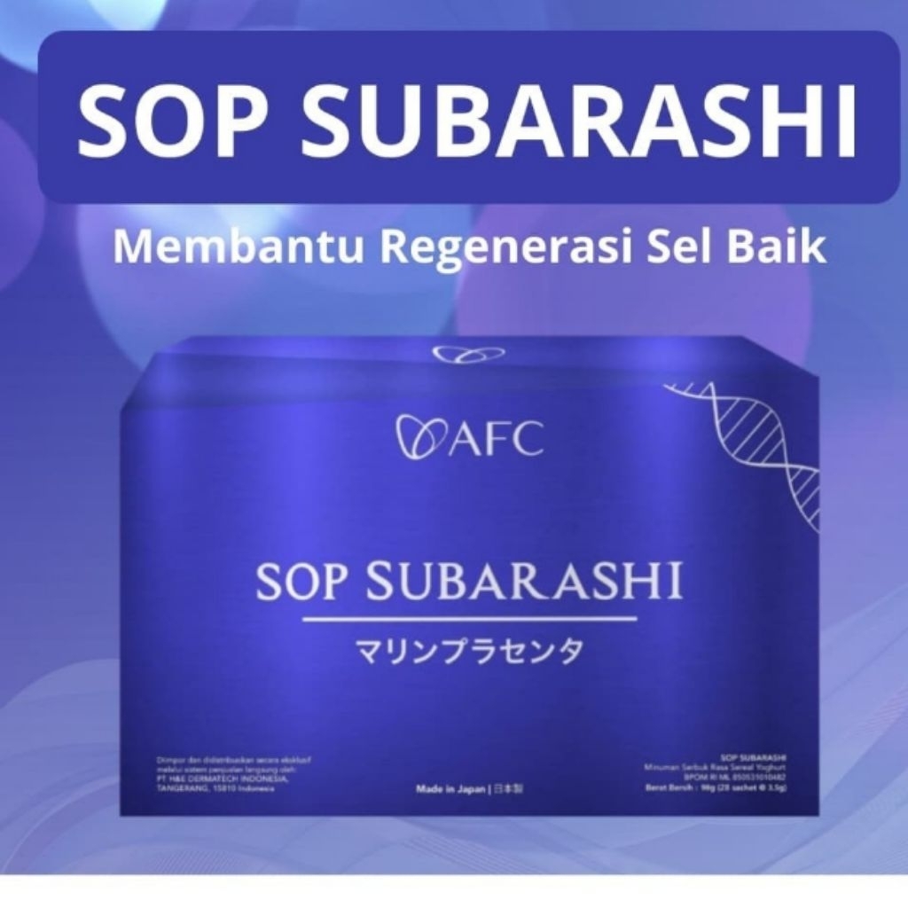 SOP SUBARASHI AFC ORIGINAL JAPAN EXP 2028