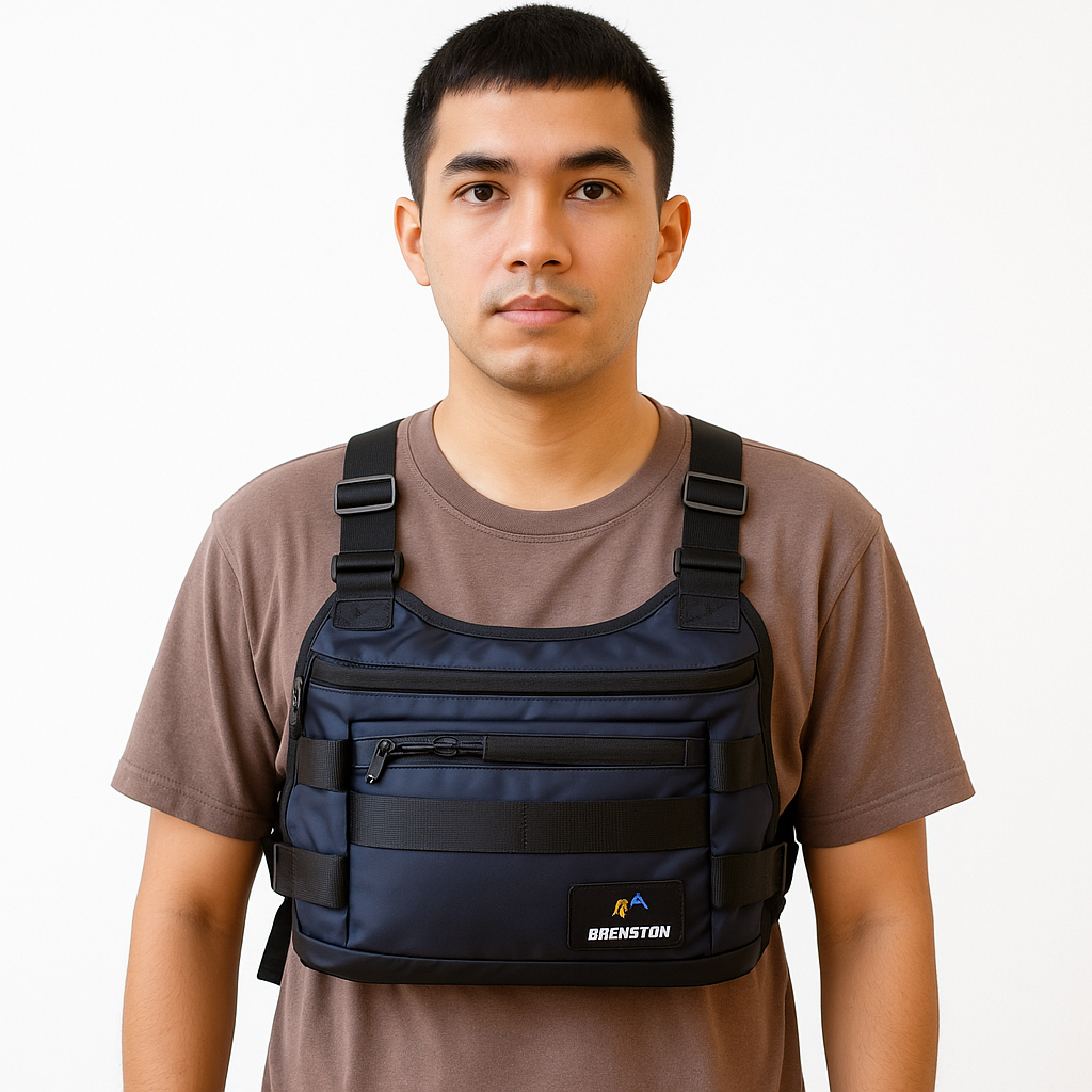 Tas Dada Nexus Series Brenston - Chest Bag Waterproof Vegas Tas Pelindung Dada Motor Biker Sepeda