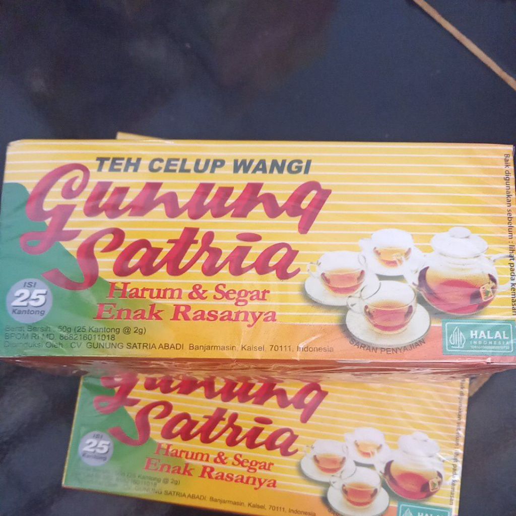 

Teh Gunung Satria kotak isi 25pcs