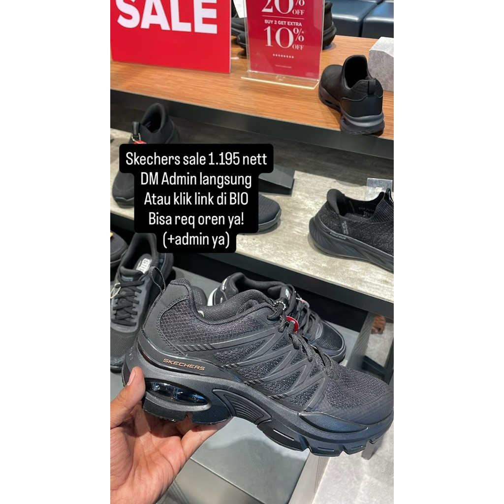 Promo sale Discount diskon Sepatu sneakers skechers original
