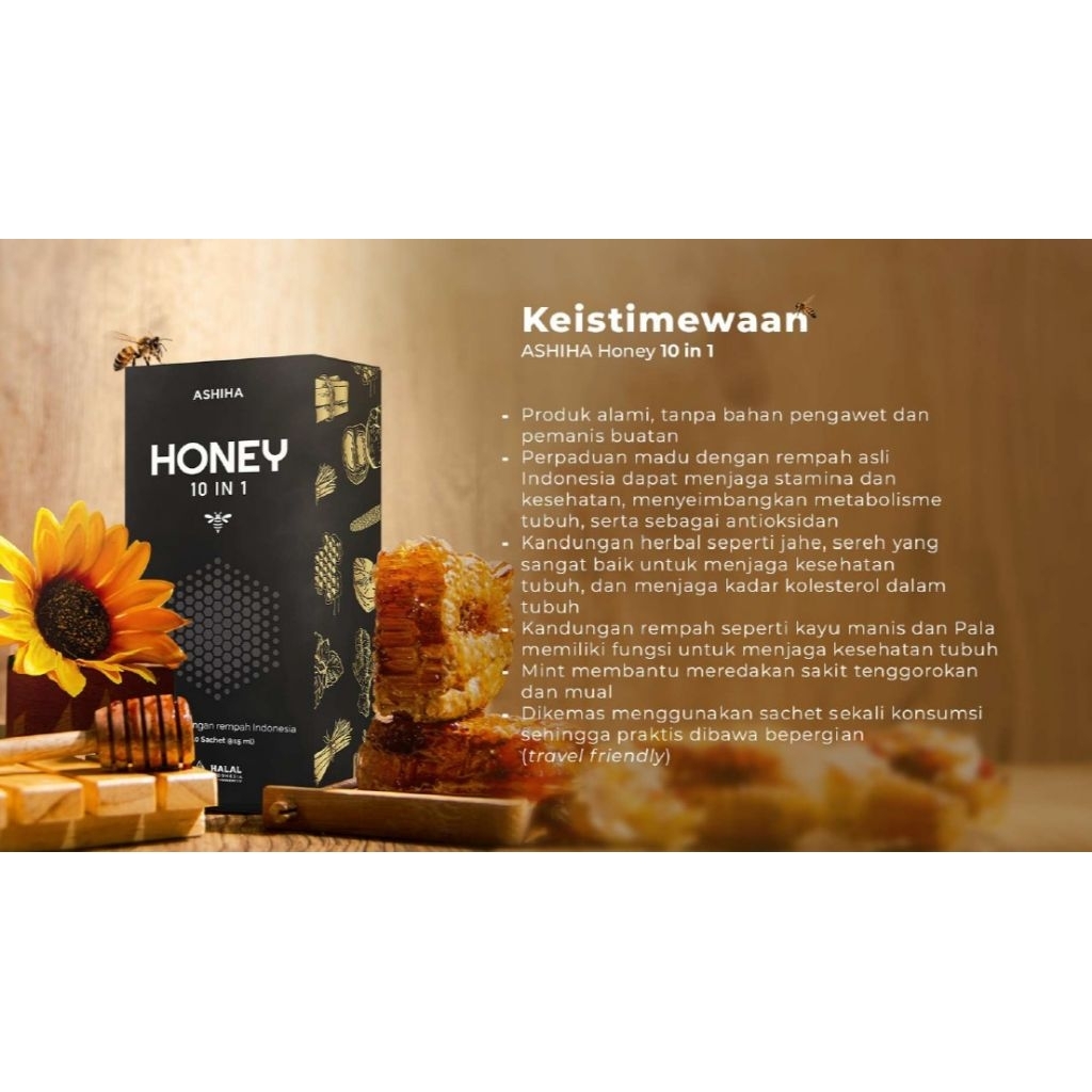 

MADU SULTAN ASHIHA HONEY 10 IN 1