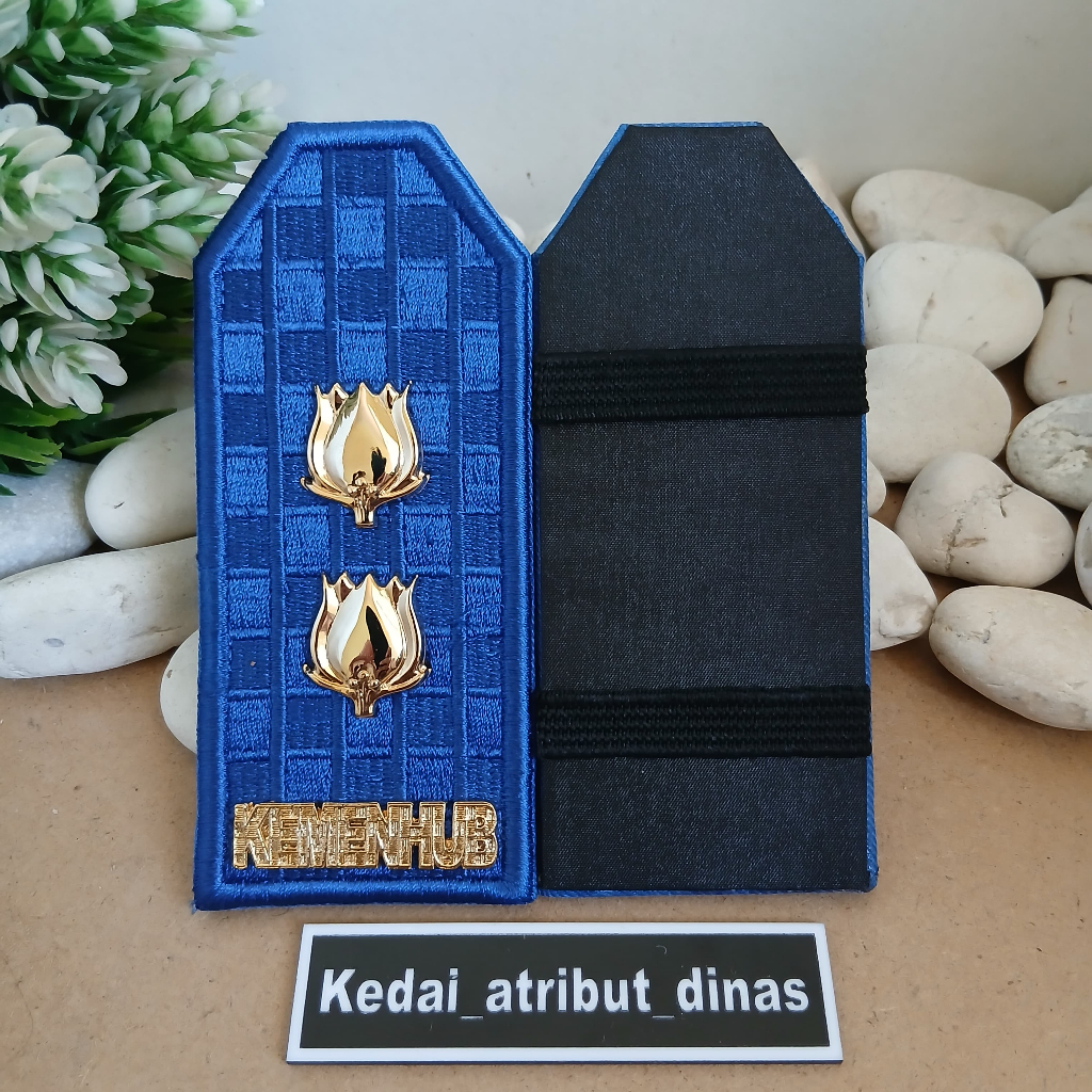 Pangkat pdu kemenhub 4A kain bordir / pangkat kemenhub 4A kualitas premium
