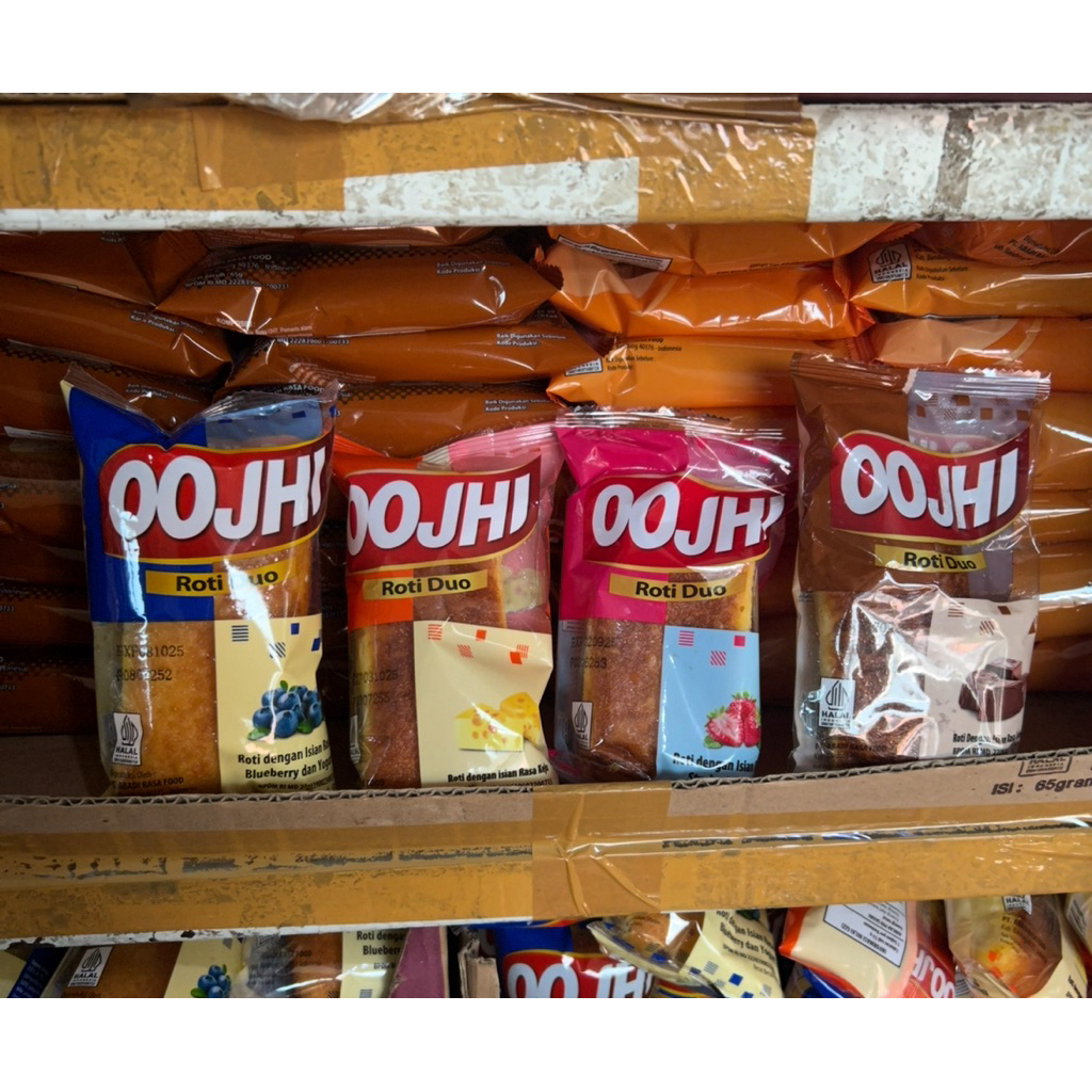 

OOJHI roti Duo 55gram aneka rasa