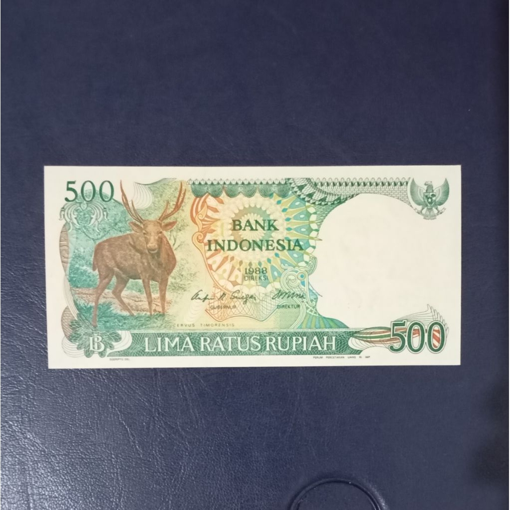 500 rupiah rusa tahun 1988 untuk mahar