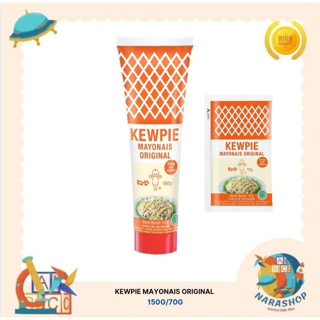

KEWPIE Mayonaise Original 150/70 g (EXP JANUARI 2026)