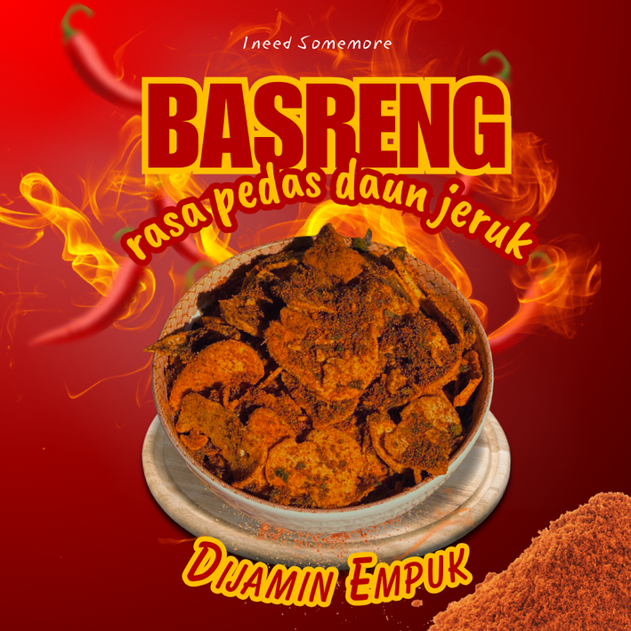 

Basreng Renyah Empuk Pedas INEEDSOMEMORE - Basreng Koin Pipih Premium Cocok untuk Nyemil