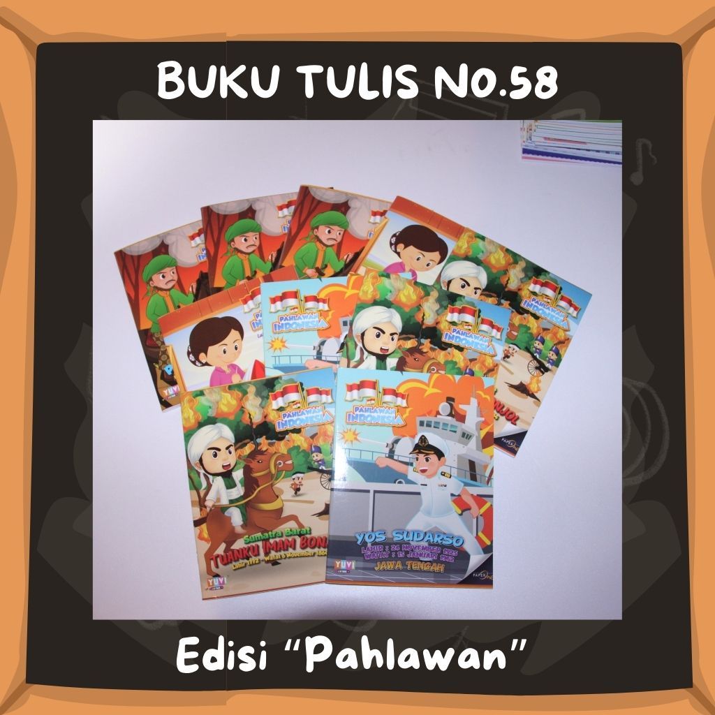 

My Book Seri Pahlawan 58 Lembar - 10 Buku