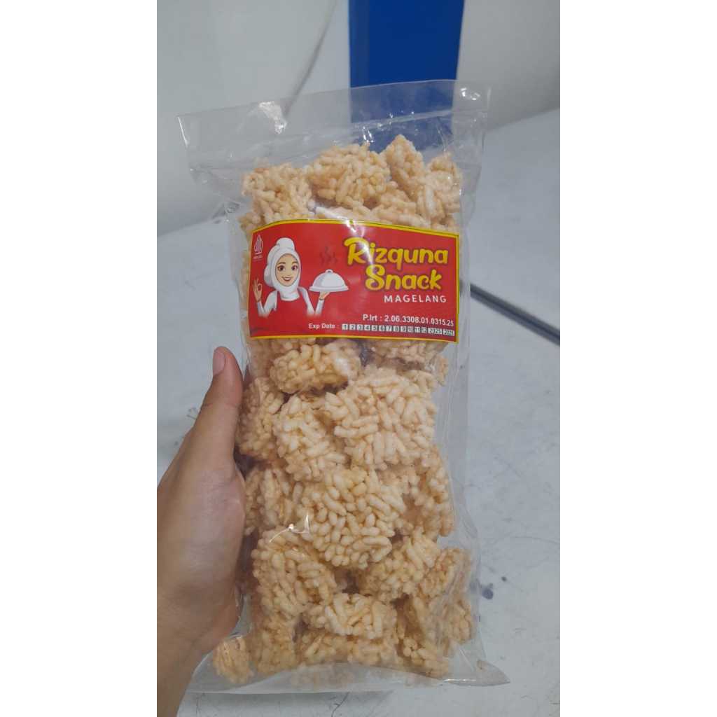 

Rizquna rengginang pouch