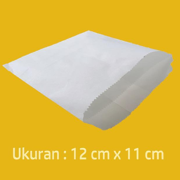 

Paper Bag Kantong Isi 100 Pcs Bugkus Makanan Snack Jajan Anak Bingkisan Cemilan Paperbag Polos Putih White