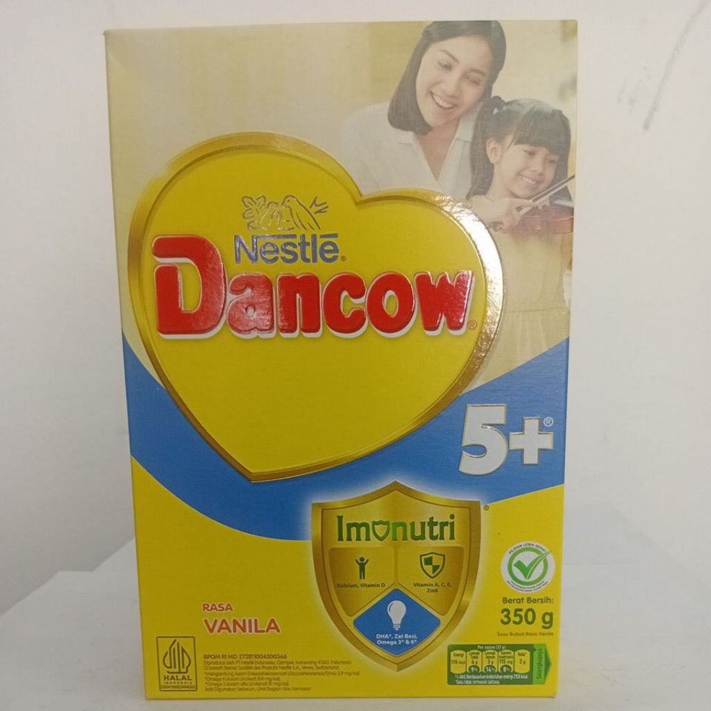 

Susu Dancow 5+ Vanila, Madu 350g - Susu anak usia 5 tahun 350g
