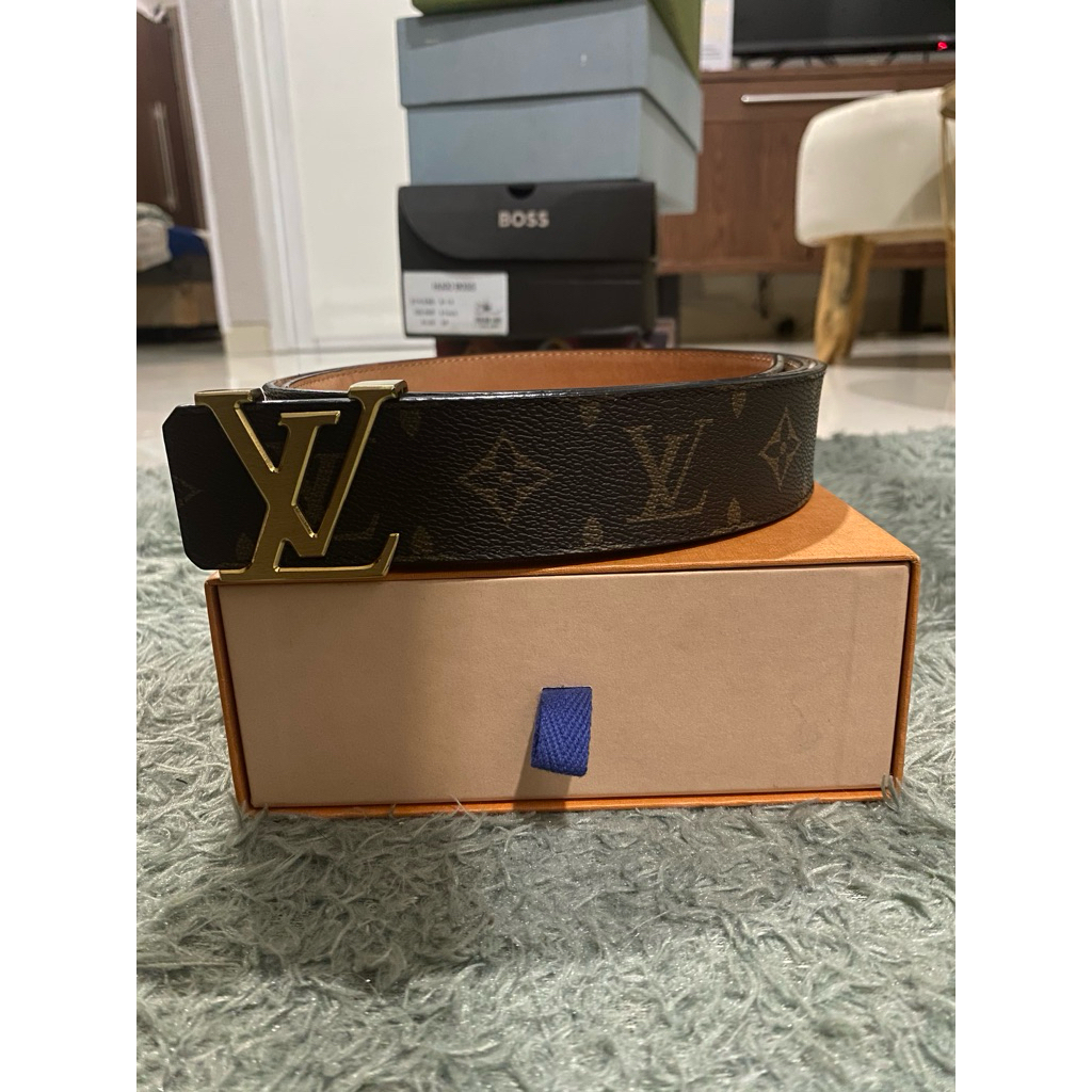louis vuitton belt monogram 40mm authentic