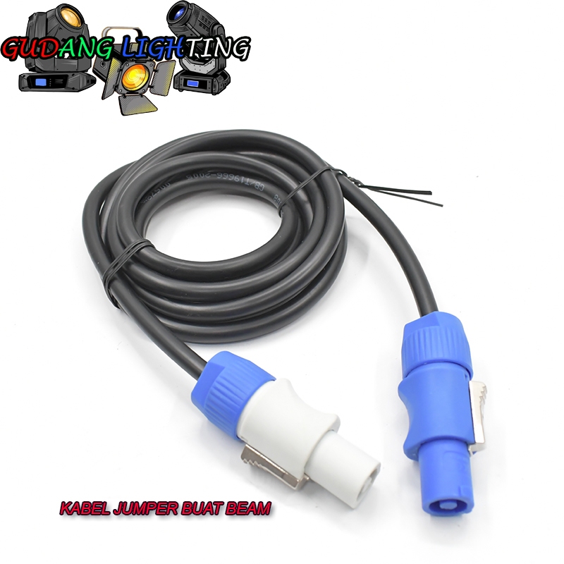 KABEL JUMPER UNTUK BEAM/MOVING SPIDER/STROBE LED DLL PANJANG 2METER