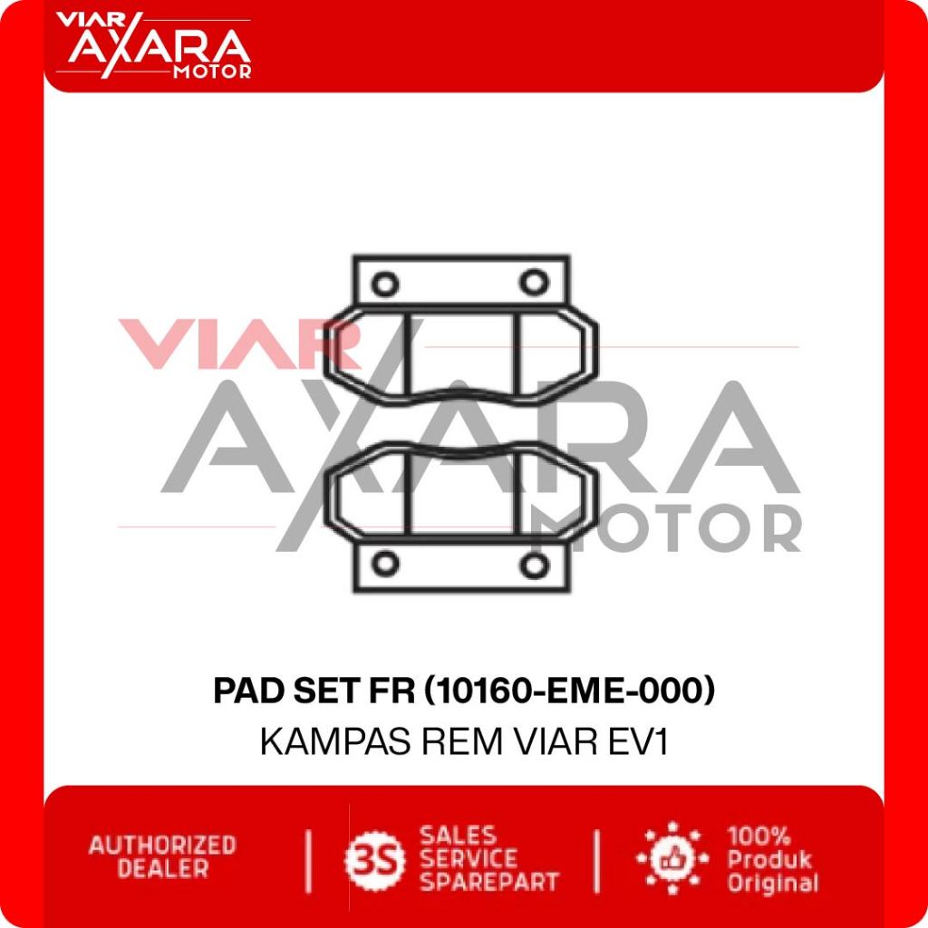Kampas Rem Viar EV1 Original Viar (10160-EME-000)