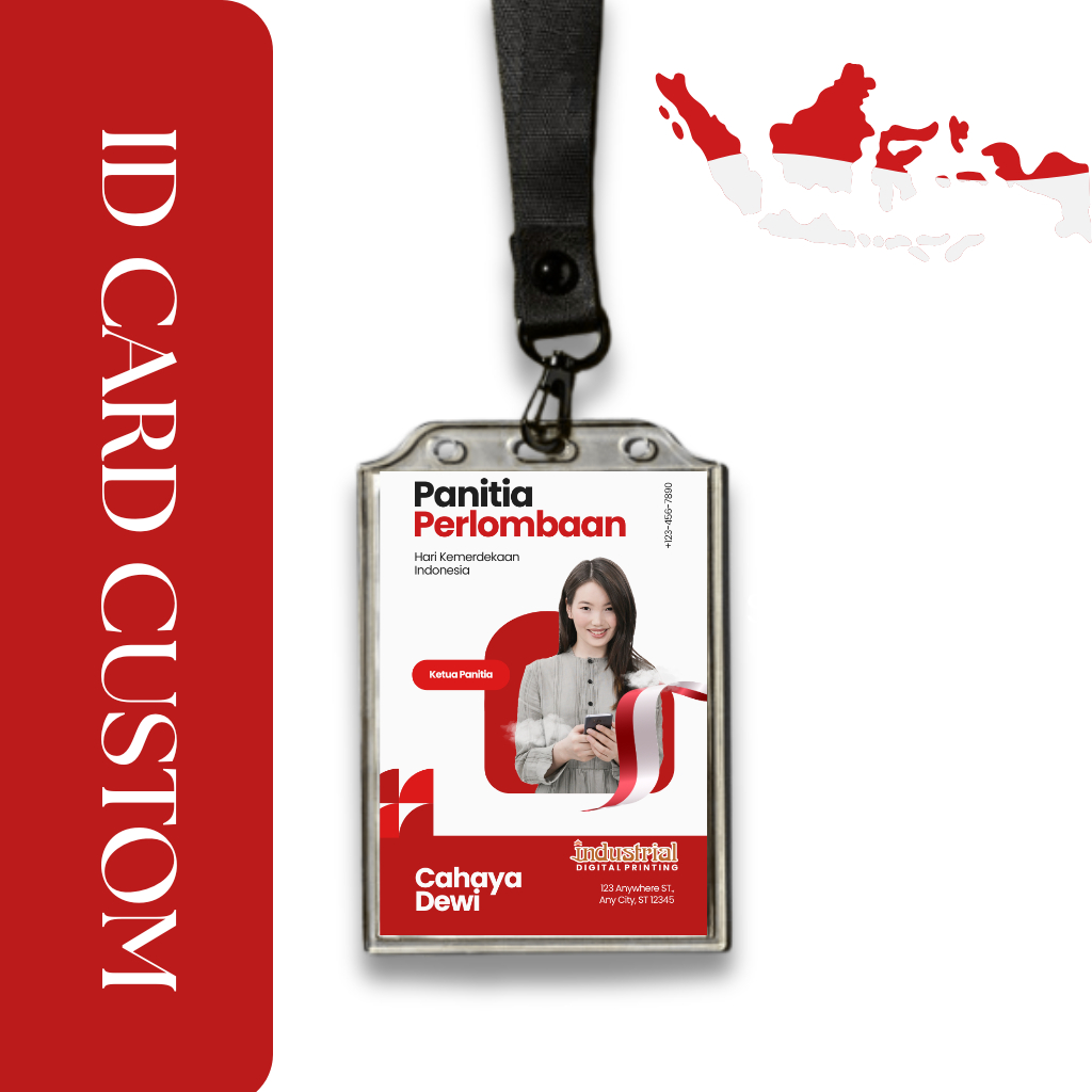 

ID Card Custom + lanyard ID card custom Panitia ID Card Custom
