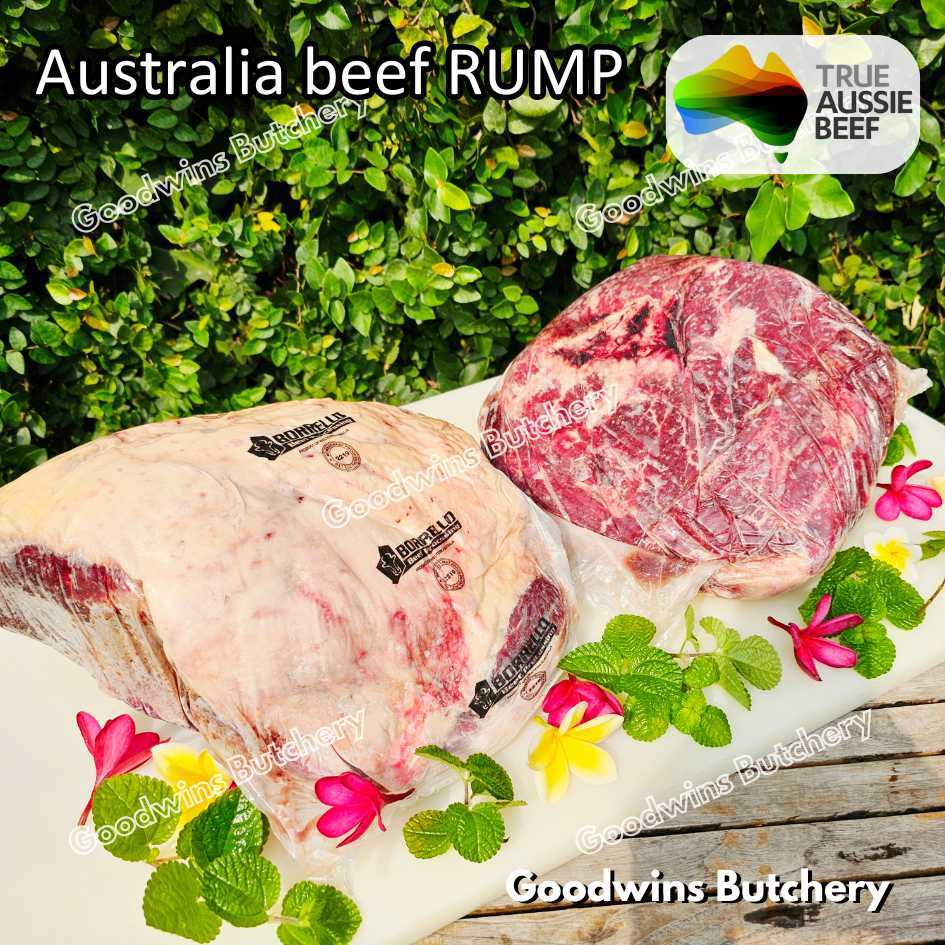 

Beef RUMP whole roast cuts D-Rump Australia Borello Gbp Ralphs frozen 4-5 kg/pc