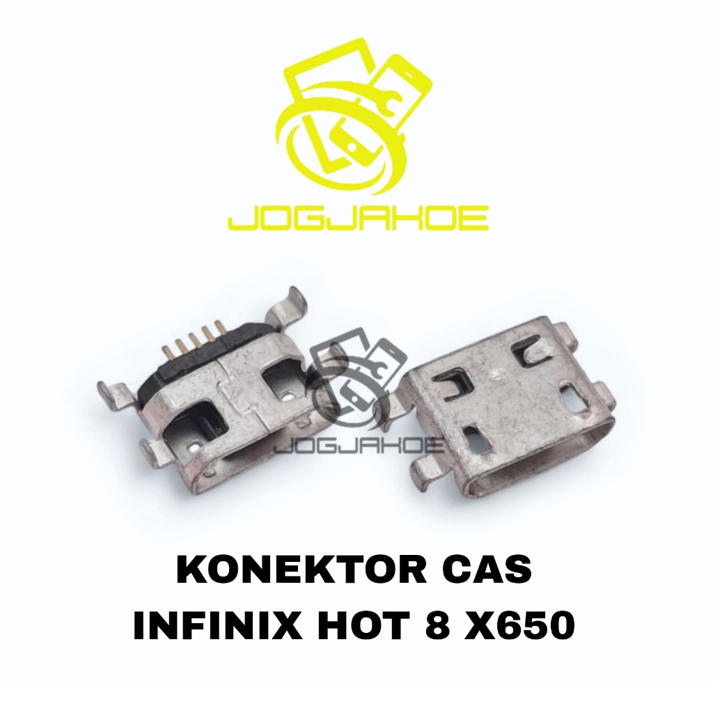 KONEKTOR CHARGER INFINIX HOT 8 X650 USB CHARGER PLUG IN CON CAS TC