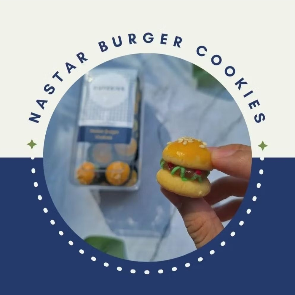 

Nastar Burger Cookies