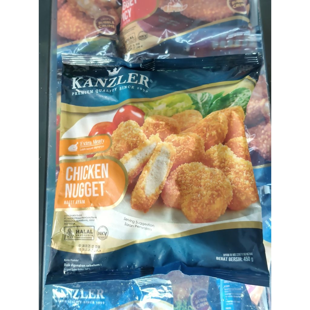 

Kanzler Chicken Nugget 450gr