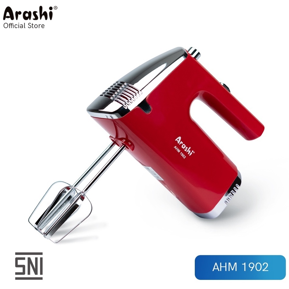 Arashi Hand Mixer Roti Kue / Mixer Kue Dan Roti AHM1902