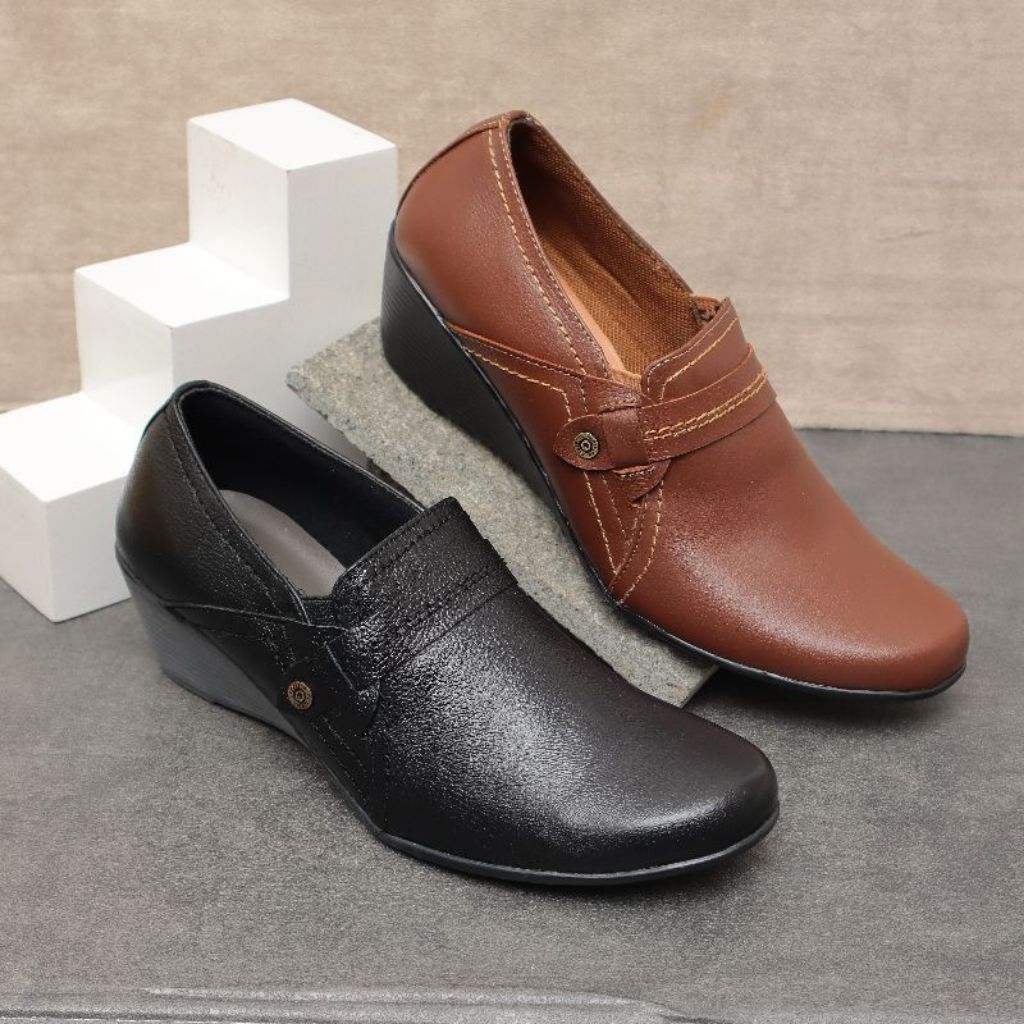 Original Scorpion 681 Sepatu Kulit Formal/Casual Untuk Wanita