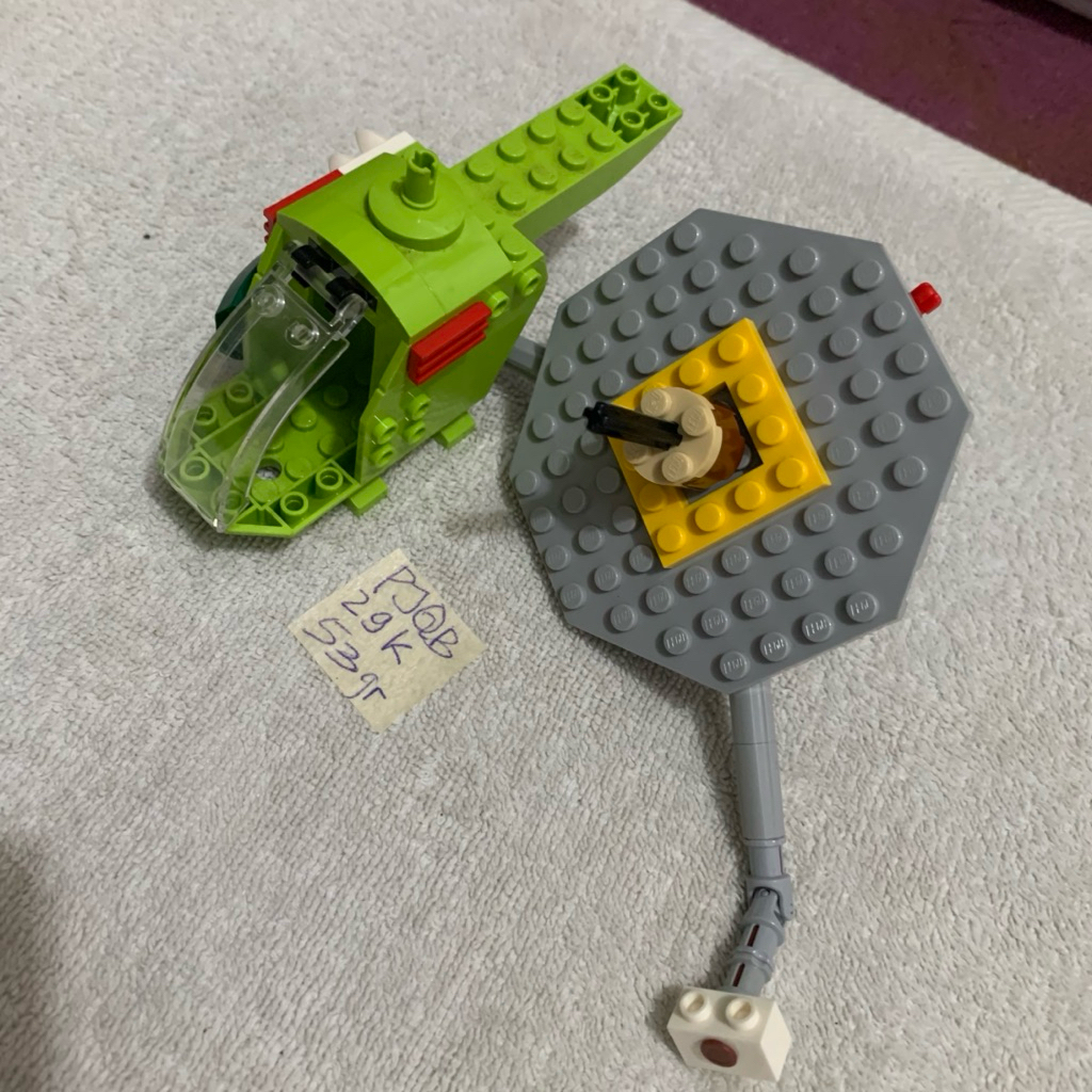 Lego original lego part helikopter real picture sesuai foto