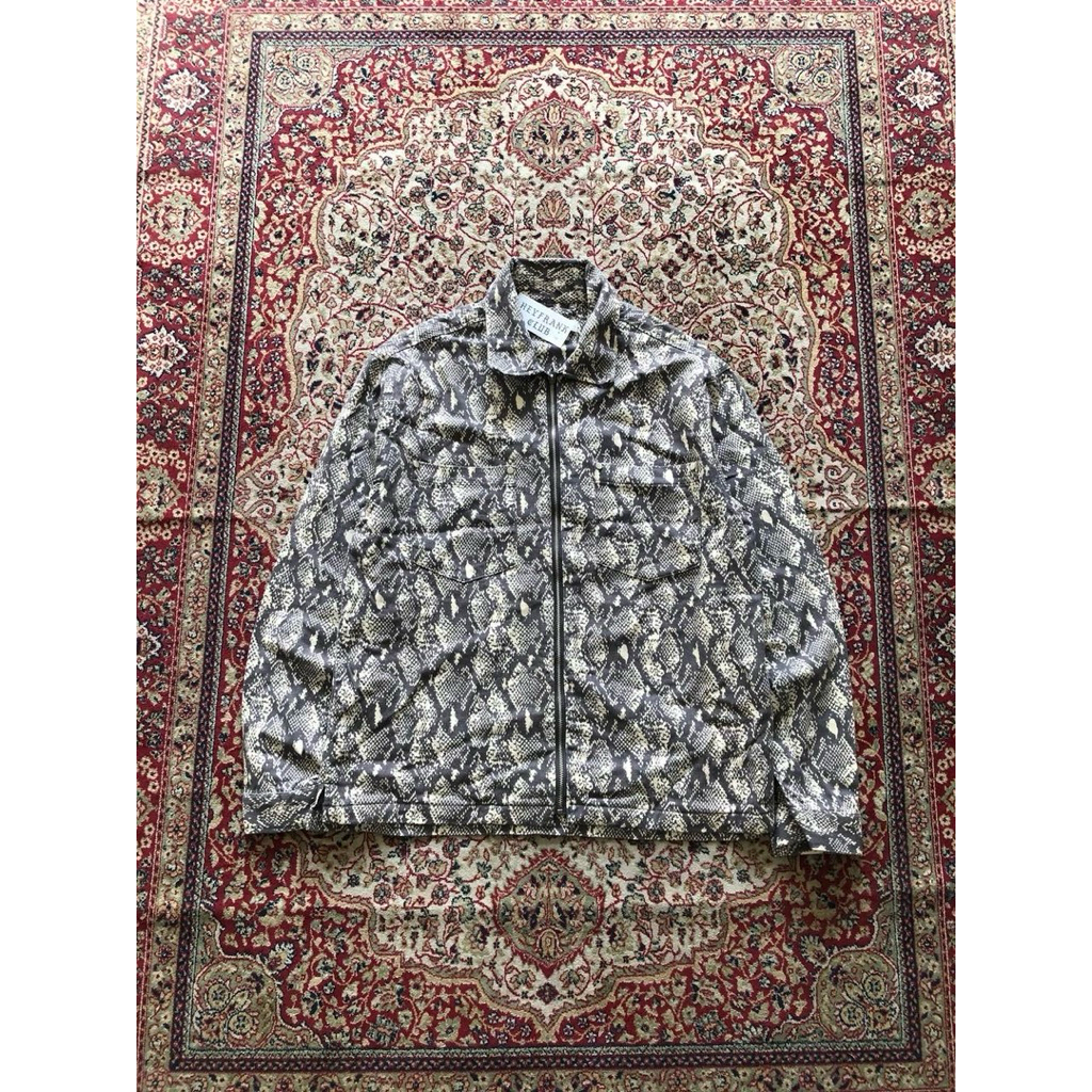 Urban Outiftters snake pattern work jacket Urband outfitters USA F998