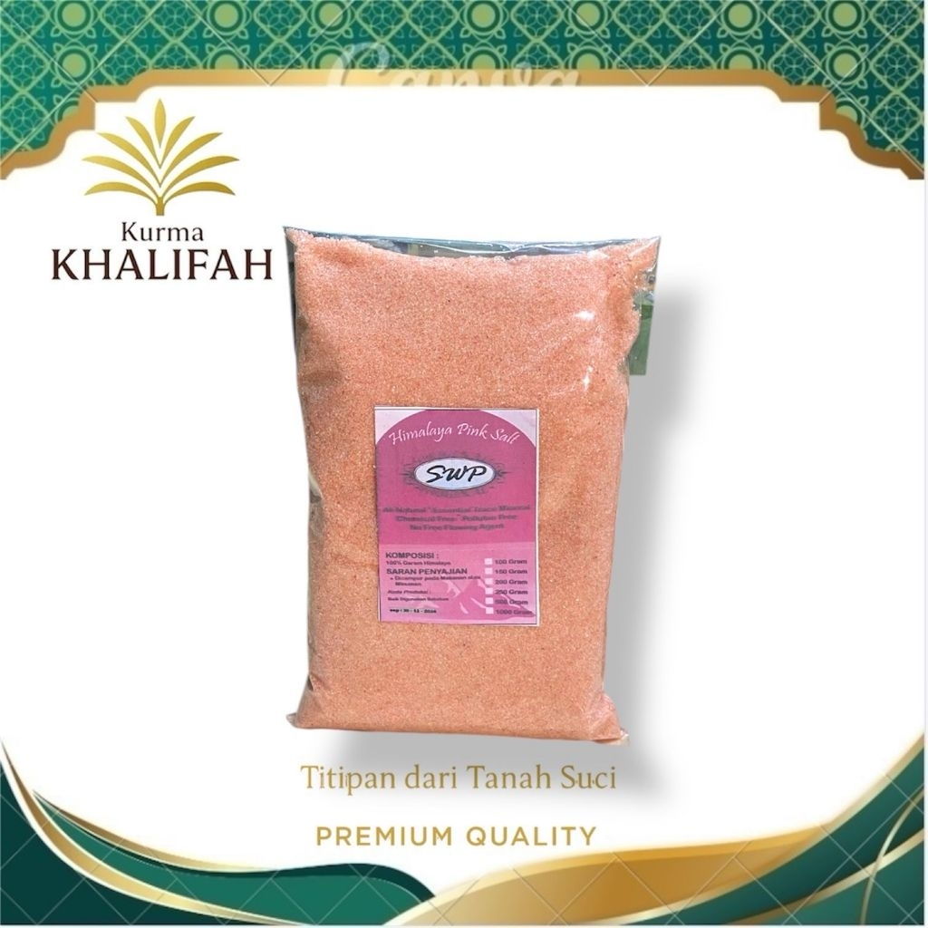 

Garam Himalayan 1 Kg Halus | Garam Himalayah Pink Salt | Garam Himalayah Original